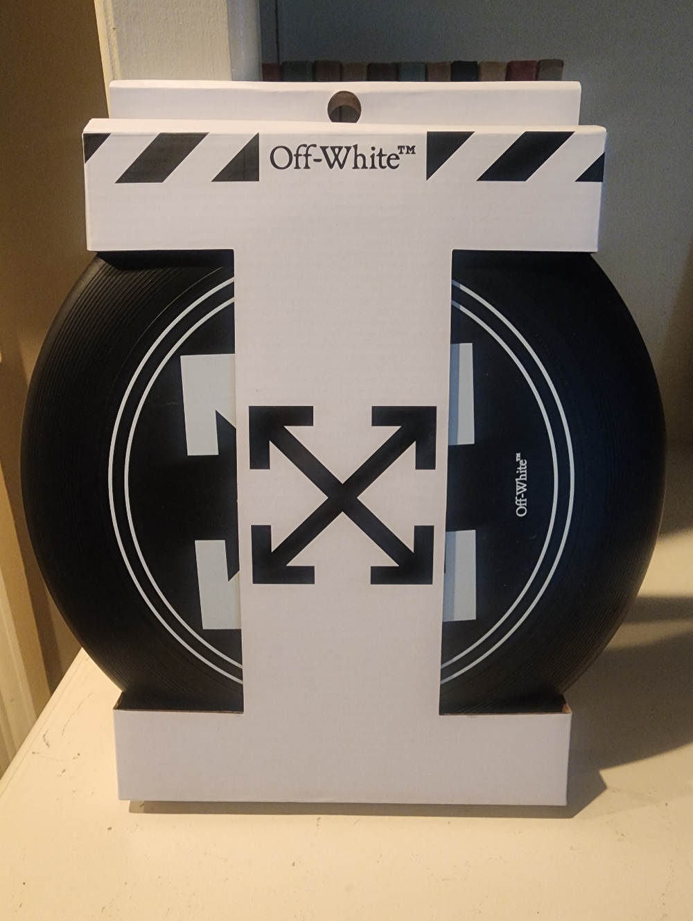 Off-White Black Frisbee By Virgil Abloh